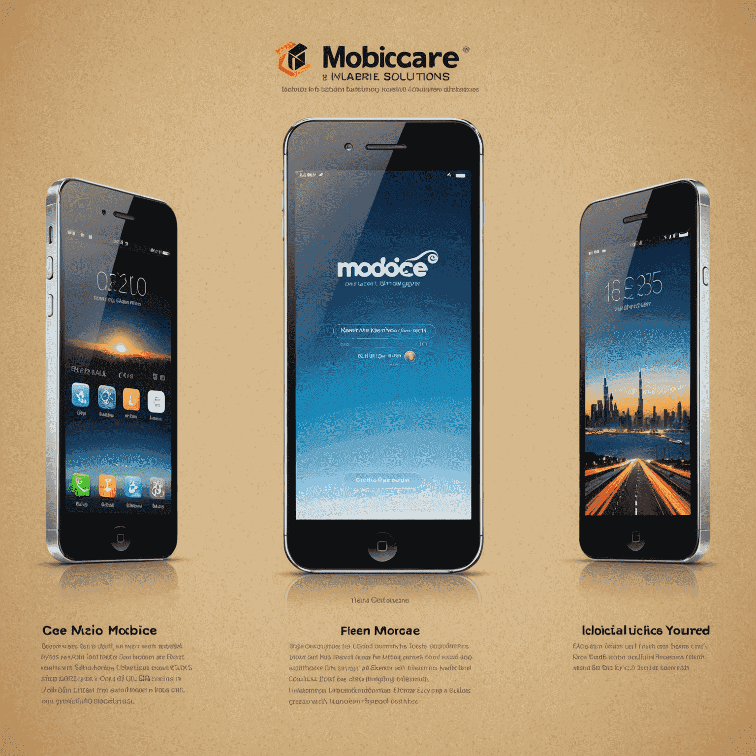 شعار mobicaree_com - حلول واجهة الهاتف المحمول في الإمارات