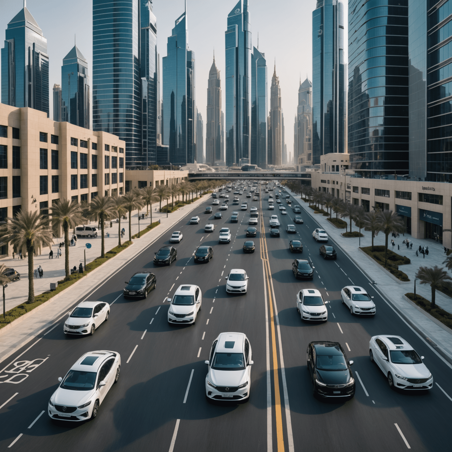 عرض توضيحي لتطبيقات الجيل الخامس في الإمارات، يشمل مدينة ذكية ومستشفى متطور وسيارات ذاتية القيادة